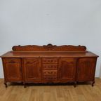 Vintage Louis Xv Wandkast Buffetkast Dressoir Ladekast 205 thumbnail 3