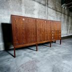 Vintage Xl Halfhoge Kast / Highboard / Buffetkast thumbnail 2