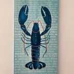 Schilderij Kreeft Blauw thumbnail 2