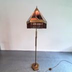 Beautiful Floor Lamp From The Amsterdamse School Era thumbnail 8