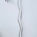 Unieke Vintage Metalen Vloerlamp Fleur France ‘60 thumbnail 2