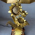 Vintage Hollywood Regency ‘Sunflower’ Tafellamp – Maison Jansen thumbnail 13