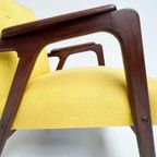 Houten Wingback Fauteuil Uit De 1960’S thumbnail 16