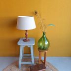 Brocante Vintage Landelijke Eikenhouten Witte Eettafel Tafel thumbnail 20