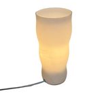 Vintage - Chalice Shaped - Table Lamp - Frosted Glass (-available As Set Of 2) thumbnail 2