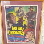 Oude Filmposter 'Qui Est L'Assassin' thumbnail 3