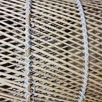 Vintage Geweven Rotan / Rattan Stoel / Luie Bohemian Stoel ( Lazy Rotan Chair ) thumbnail 11