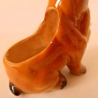 Vintage Bloempot Jaren 50 Boxer Hond Potje thumbnail 6