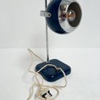 Blauwe Space Age Tafellamp, 1960's thumbnail 9
