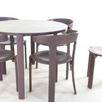 Bruno Rey Voor Kusch & Co Eetkamerset Tafel + Stoelen Vintage thumbnail 12