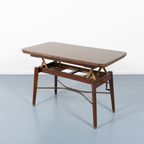 Italian Modern Adjustable Table / Tafel / Salontafel, 1960’s thumbnail 5