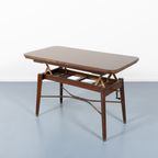 Italian Modern Adjustable Table / Tafel / Salontafel, 1960’S thumbnail 5