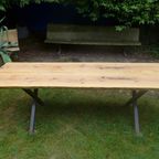 Prachtige Grote Boomstam Tuintafel 260 Cm thumbnail 19