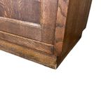 Vintage Industriële Houten Kast Met Schuifdeuren thumbnail 15
