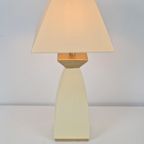 Vintage Tafellamp Lampes D'Albert Frankrijk '70 Regency Goud thumbnail 4