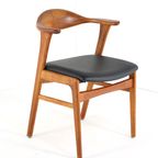 Set 4 Erik Kirkegaard Hong Mobelfabrik Stoel Stoelen Vintage thumbnail 4