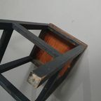 3 X Oak Construction Stools 1960s thumbnail 24