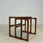 Set Of 2 Danish Teak Nesting Tables thumbnail 4