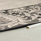 Zuiver Coventry Buitenkleed Rond '280 Zwart thumbnail 2