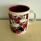 2x Vintage Koffie Of Melk Moken Mickey & Minnie Disney En Kilncraft (engeland) Mickey Mouse thumbnail 5