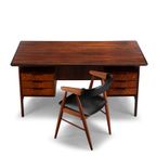 Palissander Vintage Bureau : Model 75 By Gunni Omann For Omann Jun Mobelfabrik, 1960S thumbnail 12