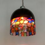 Vintage Murano Hanglamp Leucos Massari Italiaans Design thumbnail 12