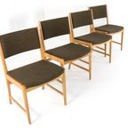 Set 4 Kai Lyngfeldt Larsen Voor Soren Willasden Stoelen Vintage thumbnail 4