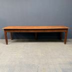 Grote Grenenhouten Kloostertafel Met Lades thumbnail 25
