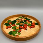 Vintage Set Dienbladen Bamboe Strawberry thumbnail 10