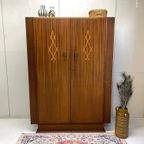 Art Deco Kledingkast Demontabel Vintage Hang Leg thumbnail 6