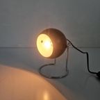 Vintage Space Age Eyeball Lamp Bruin Jaren 70 Design. thumbnail 11