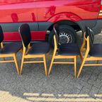 4 Vintage Eetkamerstoelen thumbnail 6