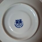 Vintage Mz Chzechoslovakia Cobalt Underglaze 6 Kop&schotels thumbnail 4