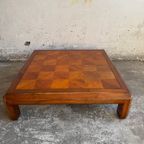 Stunning Wooding Coffee Table With Detailed Inlay thumbnail 2