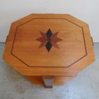 Art Deco Bijzet Tafel Met Inlegwerk thumbnail 2