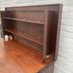 Antiek Mahonie Dressoir, En Opengeklapt Een Mooi Antiek Klapbufet thumbnail 3
