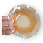 Carnaval Marigold Glas Schaaltje Met Relief Patroon thumbnail 2