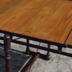 Antieke Swing Tafel/Boekenkast thumbnail 9