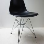 Vintage Zwarte Vitra Dsr Eames Stoelen, Set Van 4 thumbnail 11