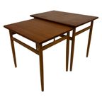 Vintage Bijzettafeltjes Nesting Tables Jaren 60 Teak Design thumbnail 14