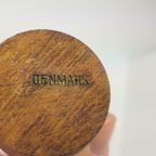 6 Vintage Teak Eierdopjes Hout Denmark ’60 Mid Century Retro thumbnail 5