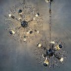 2x Vintage Sputnik ‘dandelion’ Hanglamp thumbnail 7