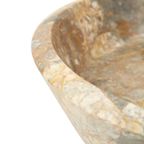 Prachtige Zware Grote Marmeren Fruitschaal Xl Natuursteen 40cm thumbnail 14