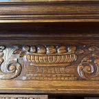 Demontabele Antiek Eiken Kast Met 3 Verstelbare Planken, 199 Cm Hoog thumbnail 15