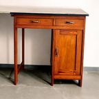 Vintage Mini Bureau Met Formica Blad / Bijzettafel thumbnail 4