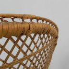 Vintage Rotan En Bamboe 'Emmanuelle' Stoel, Klein Model thumbnail 20