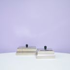 Set Art Deco Tabaksblikken Klein & Medium thumbnail 6