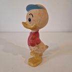 Antieke Rubberen Kwik Kwek Of Kwak Disney Vintage thumbnail 4