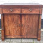 Antiek Mahonie Dressoir/ Buffet Met Veel Mogelijkheden Zie De Omschrijving En Foto'S thumbnail 3