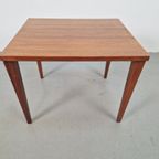 Vintage Teak Bijzettafel Hm Møbel Denmark 1960 Danish Design thumbnail 6